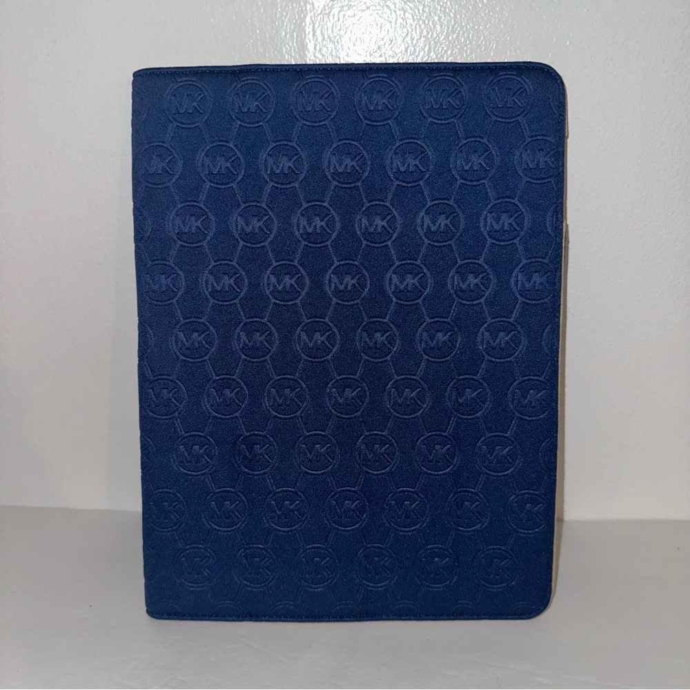 Michael Kors Padded flip over foldable IPad sleeve in purple
